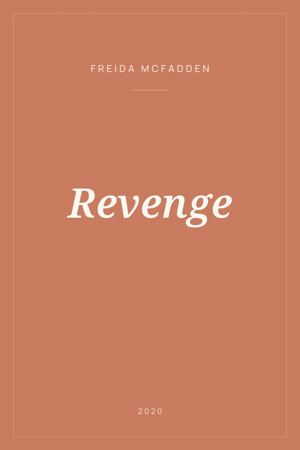 Portada de Revenge