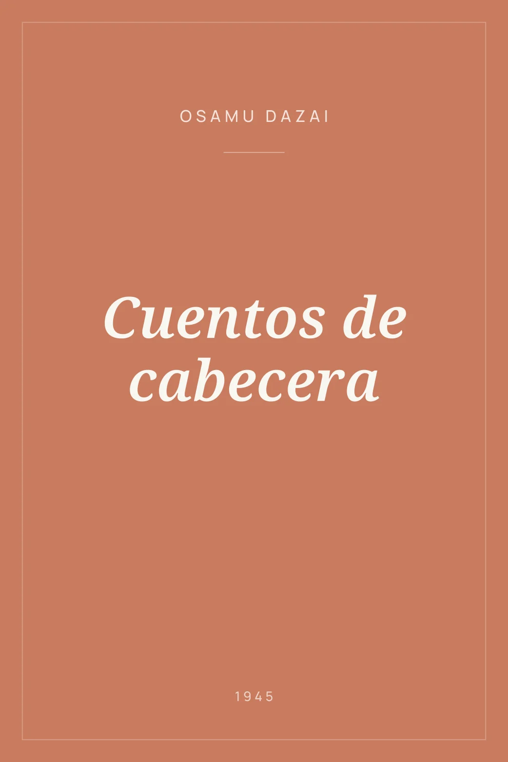 Portada de Cuentos de cabecera