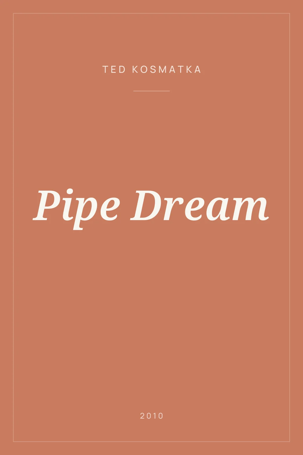 Portada de Pipe Dream