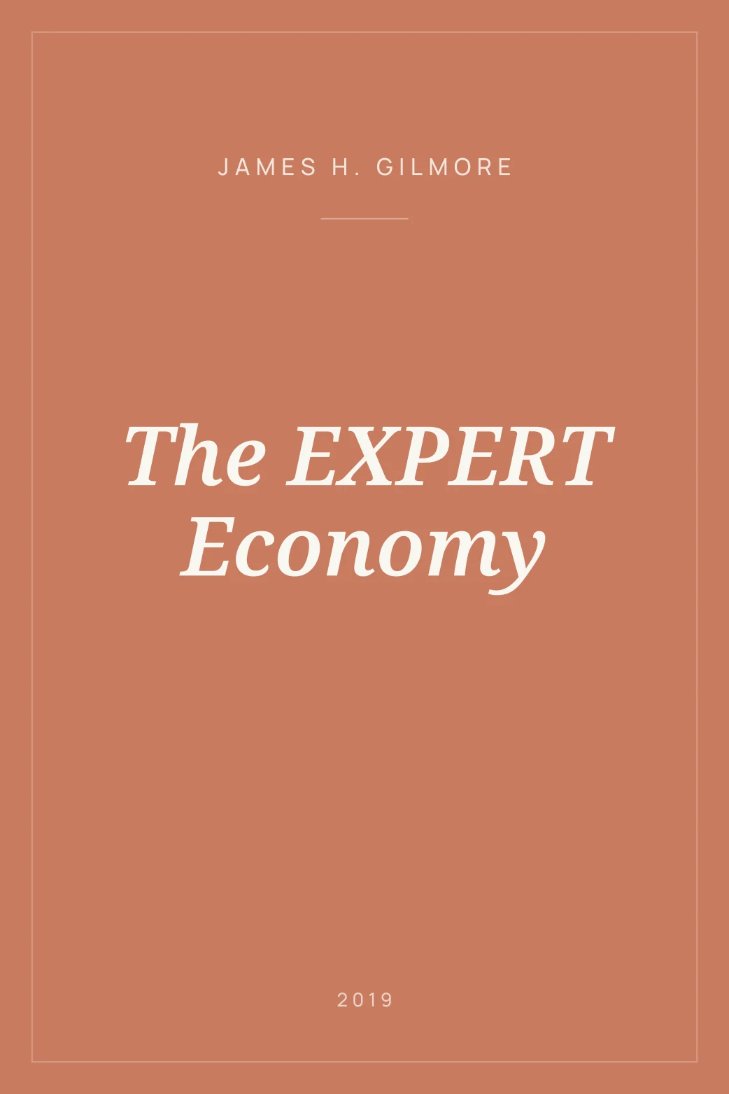 Portada de The EXPERT Economy