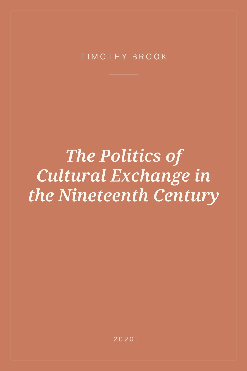 Portada de The Politics of Cultural Exchange in the Nineteenth Century