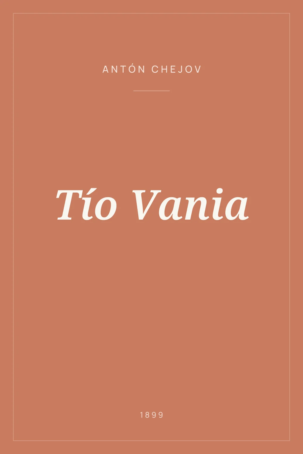 Portada de Tío Vania