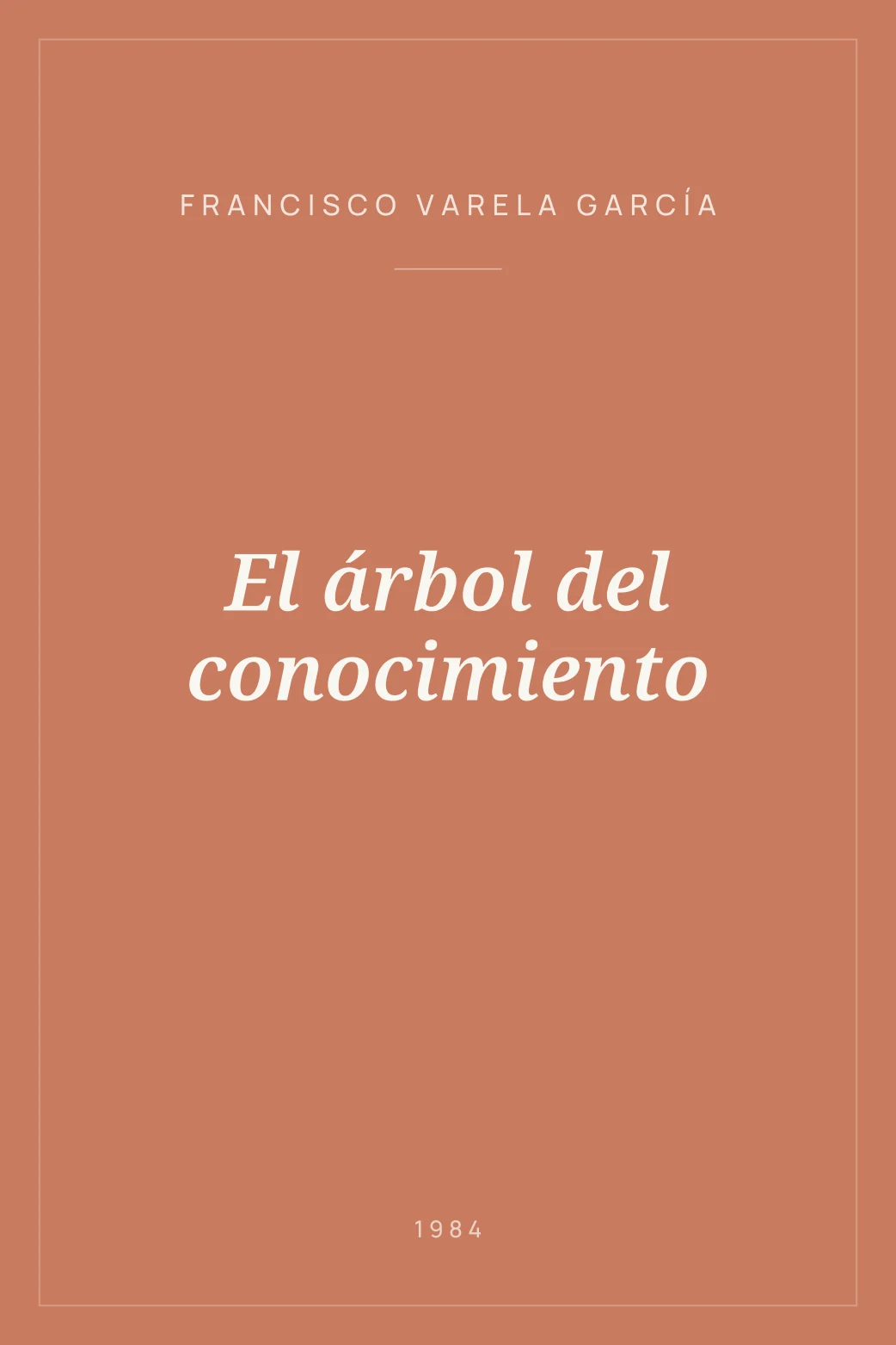 Portada de El árbol del conocimiento