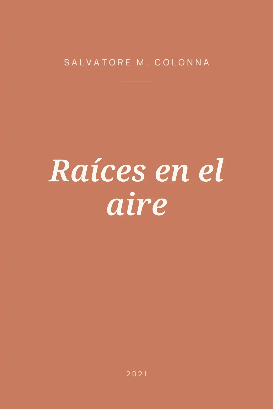 Portada de Raíces en el aire
