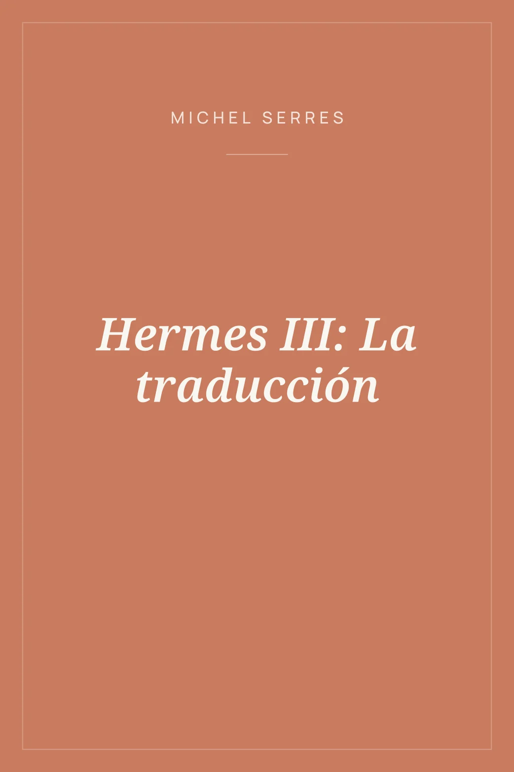 Portada de Hermes III: La traducción
