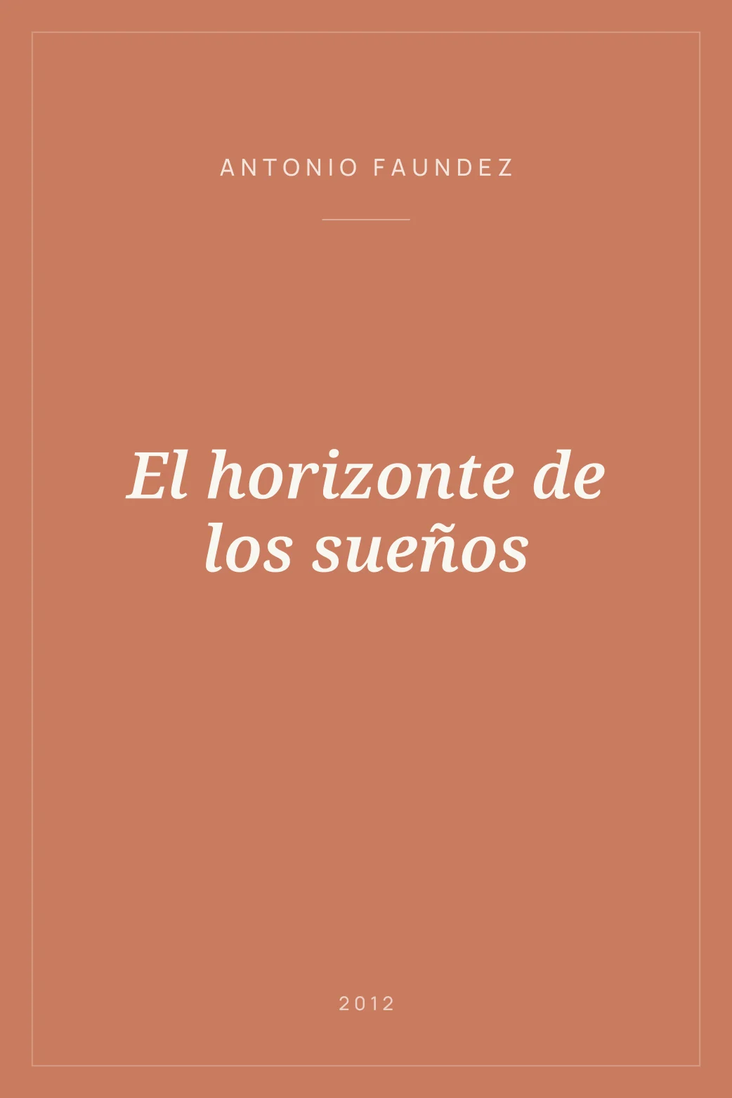 Portada de El horizonte de los sueños