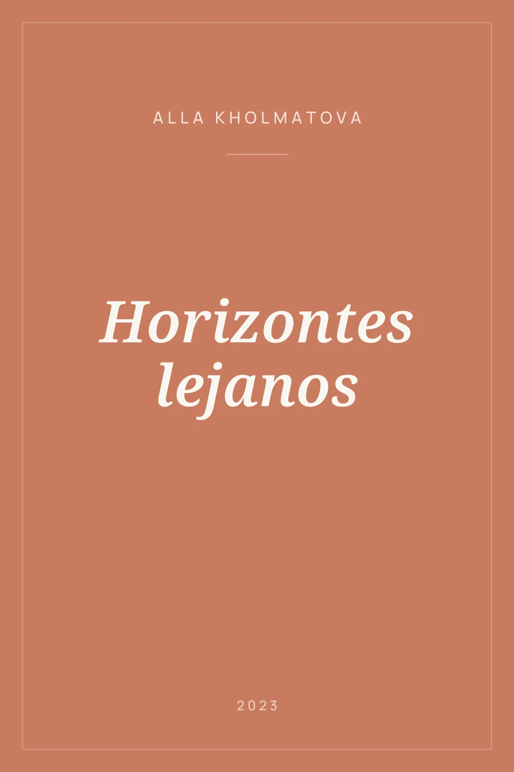 Portada de Horizontes lejanos