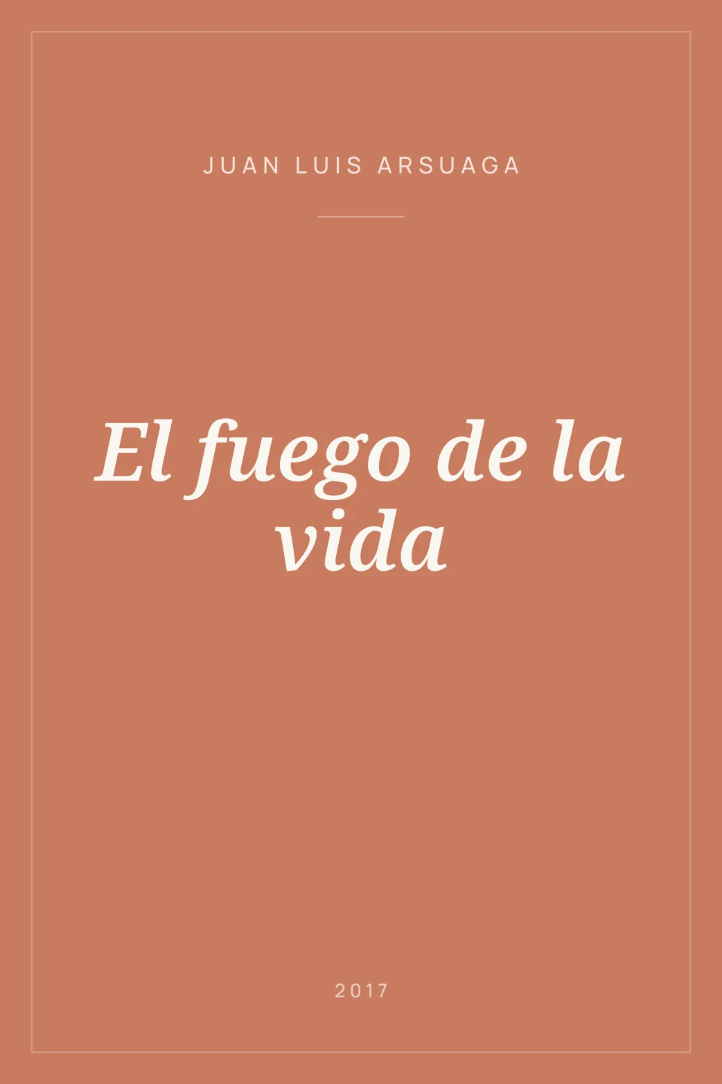 Portada de El fuego de la vida