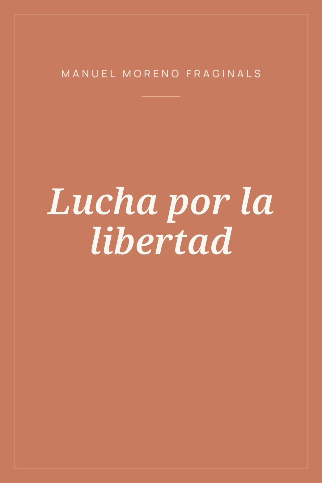 Portada de Lucha por la libertad