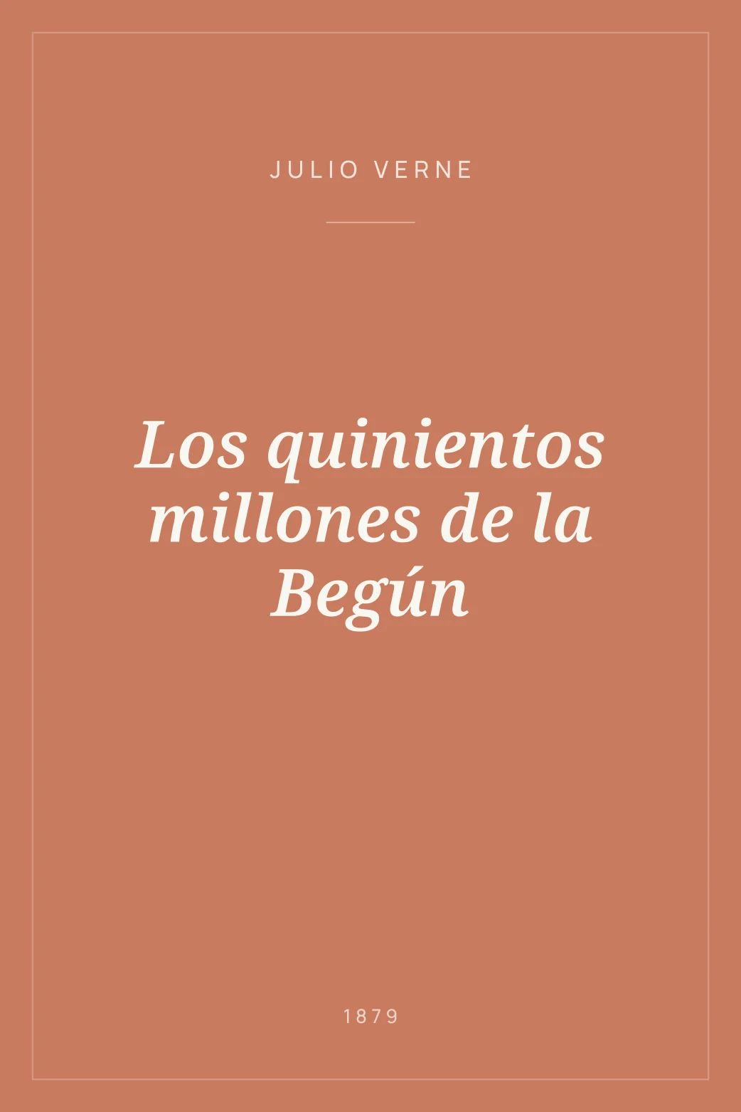 Portada de Los quinientos millones de la Begún