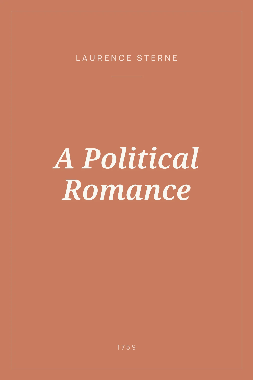Portada de A Political Romance