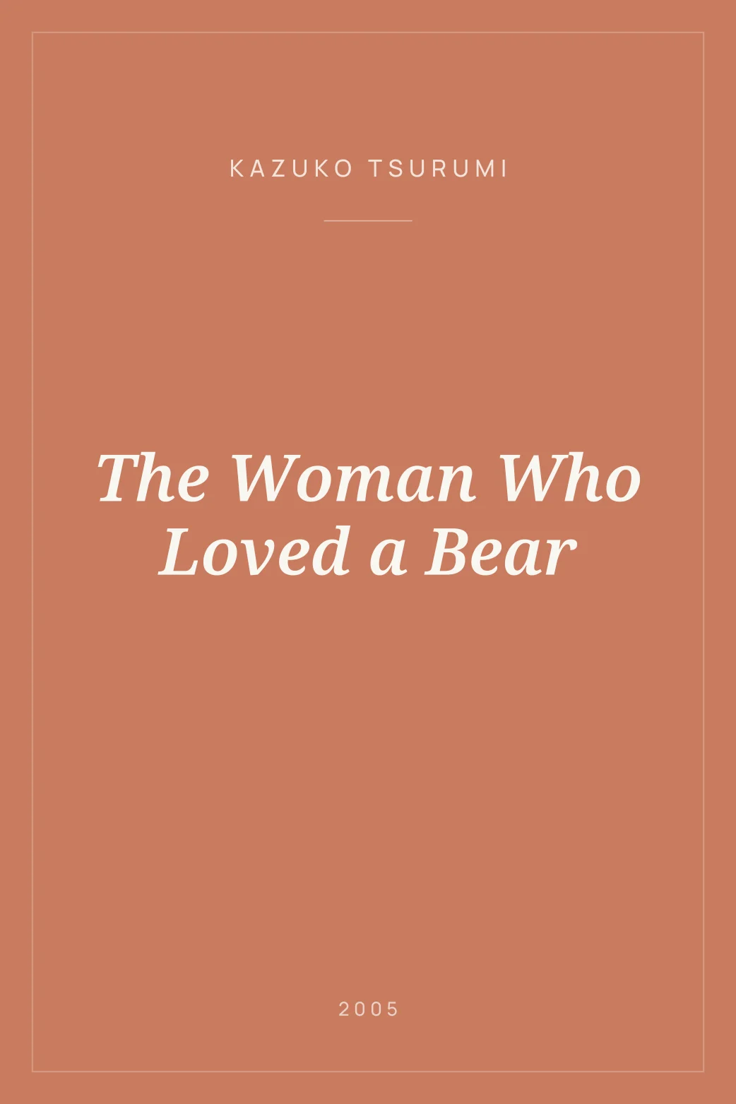 Portada de The Woman Who Loved a Bear