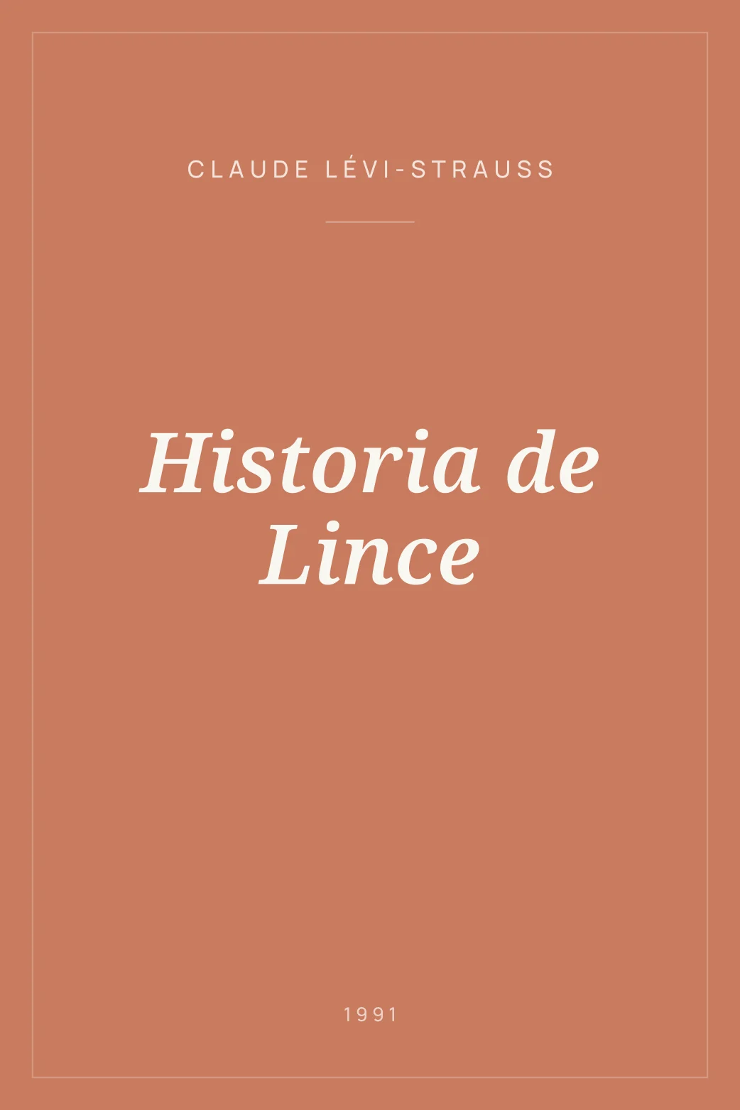 Portada de Historia de Lince