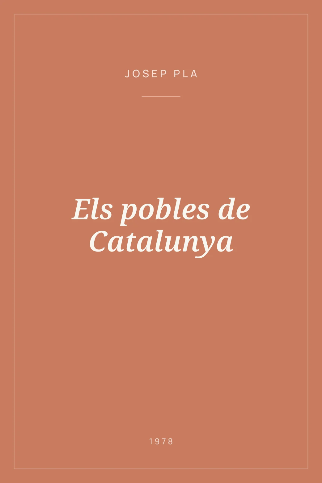 Portada de Els pobles de Catalunya