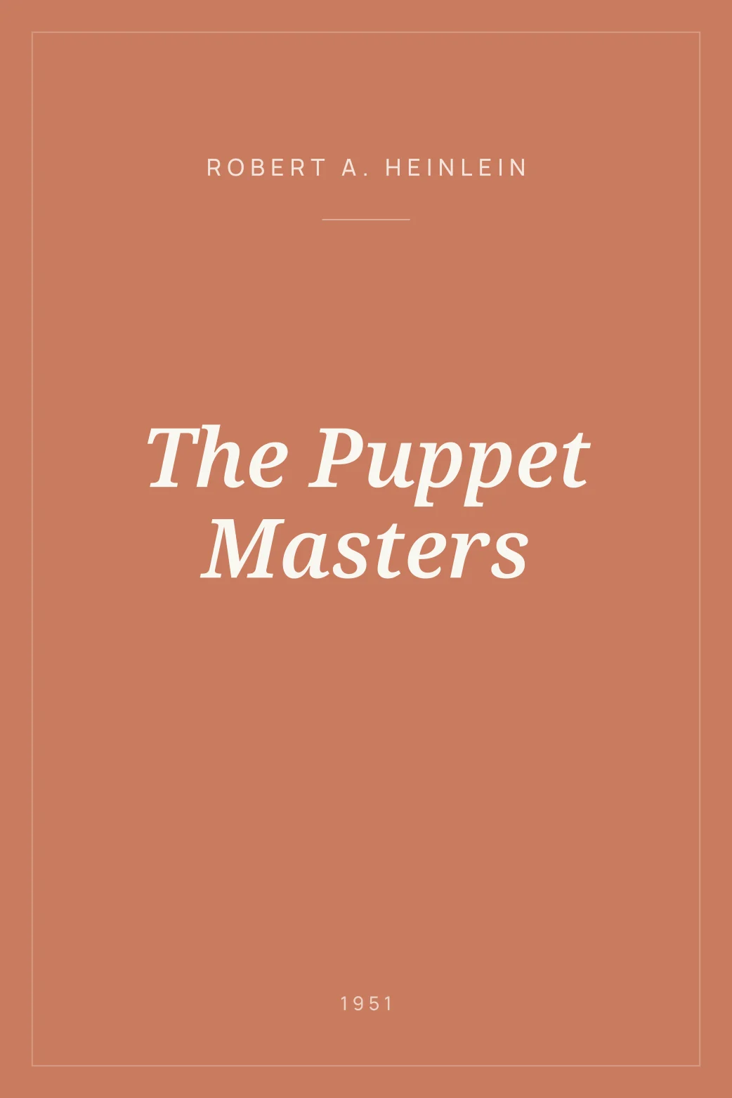 Portada de The Puppet Masters