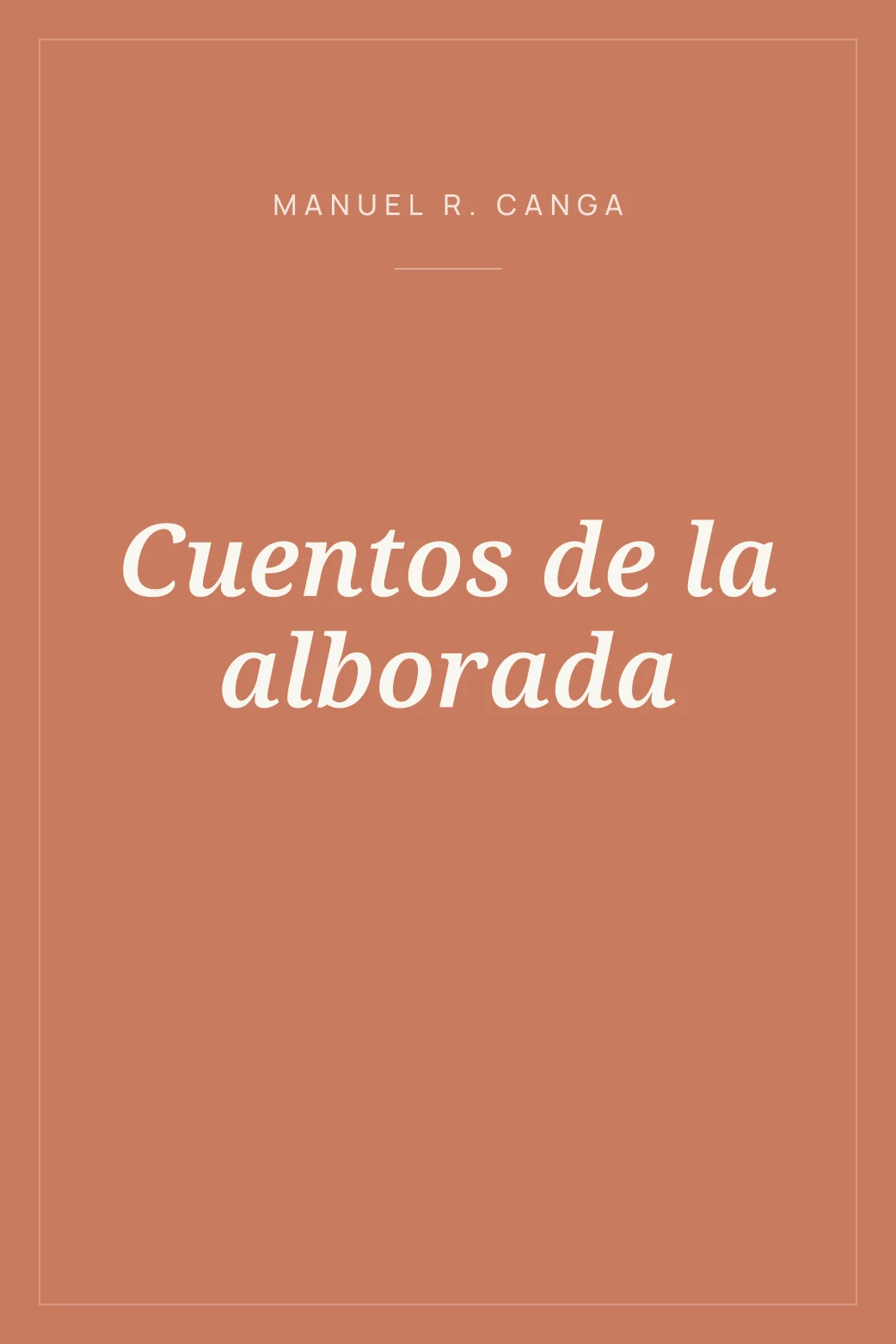 Portada de Cuentos de la alborada