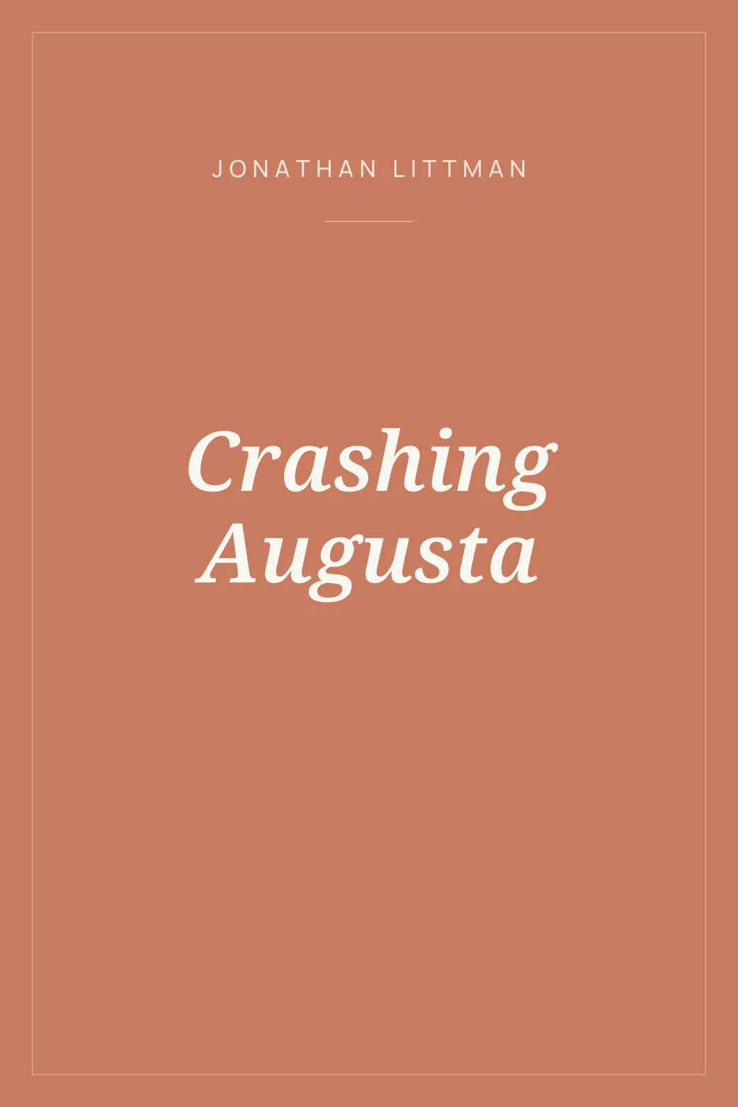 Portada de Crashing Augusta