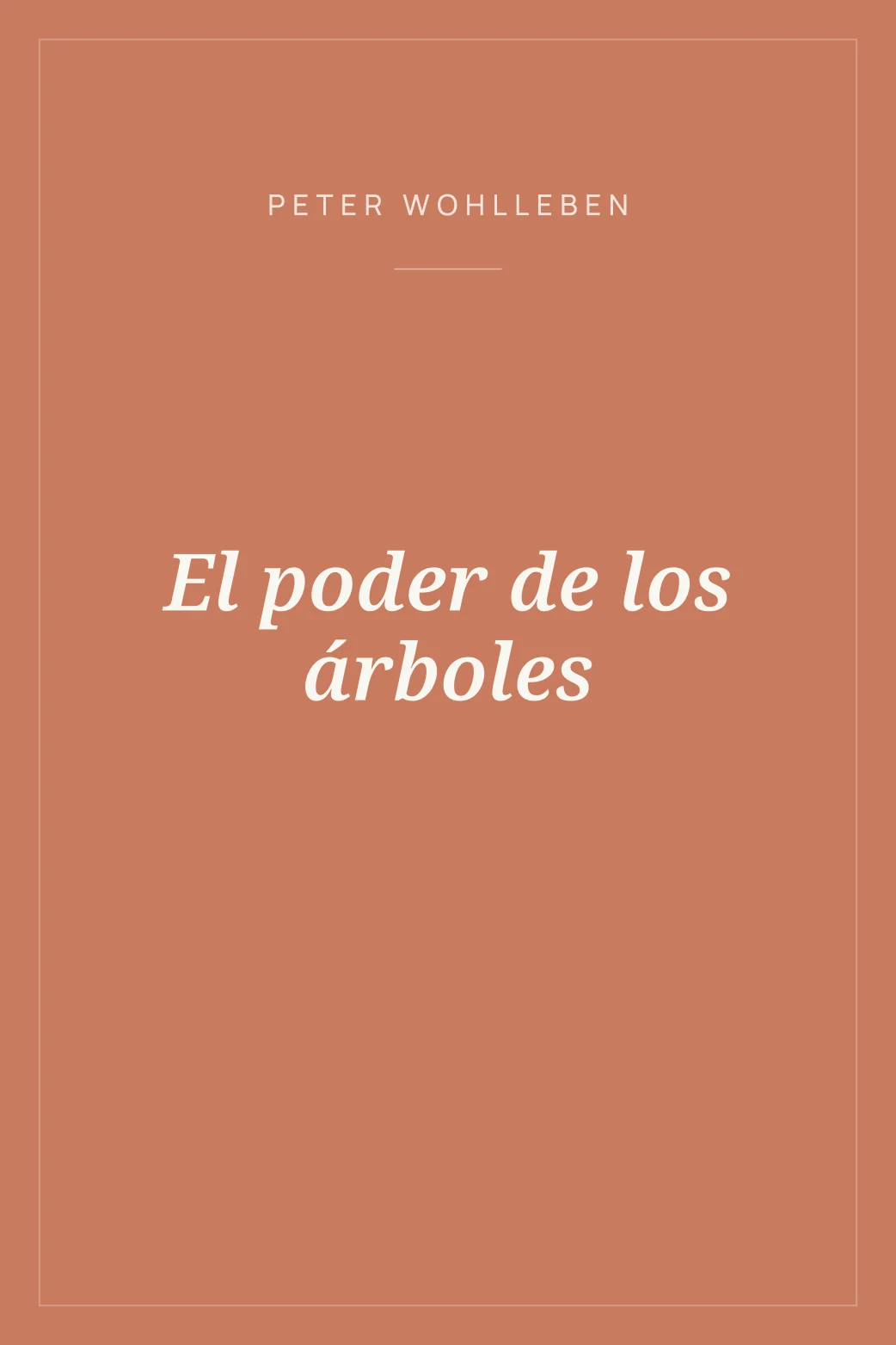 Portada de El poder de los árboles
