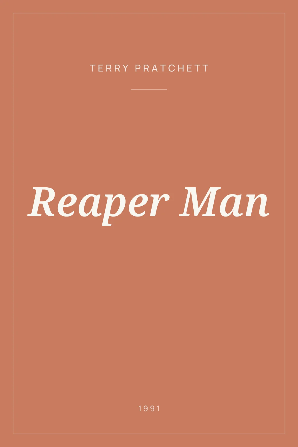 Portada de Reaper Man