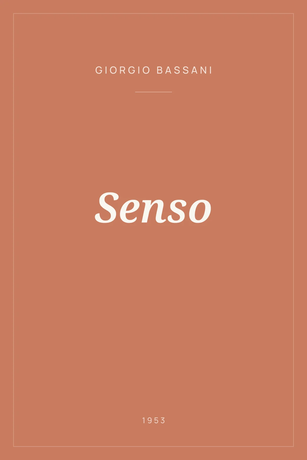 Portada de Senso