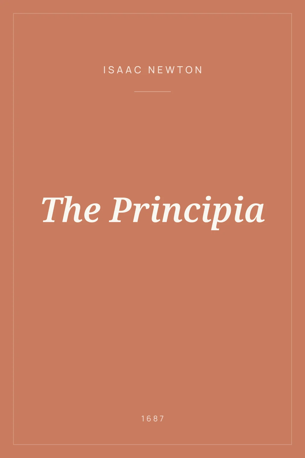 Portada de The Principia