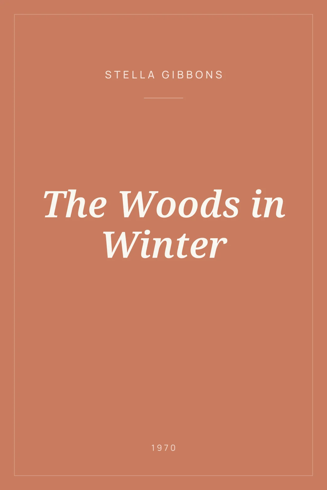 Portada de The Woods in Winter