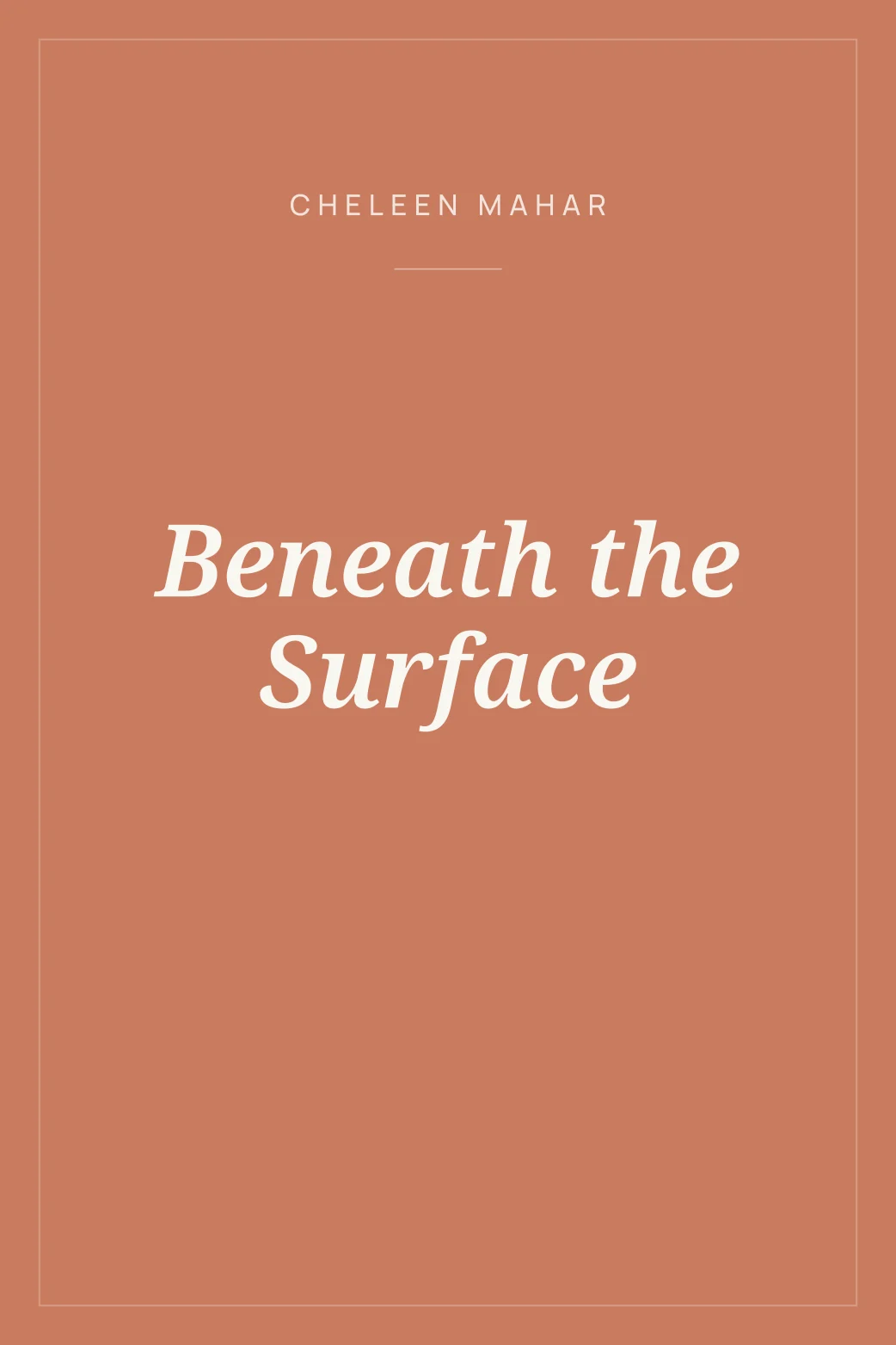 Portada de Beneath the Surface
