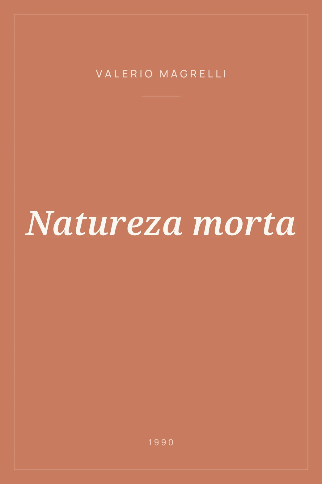 Portada de Natureza morta