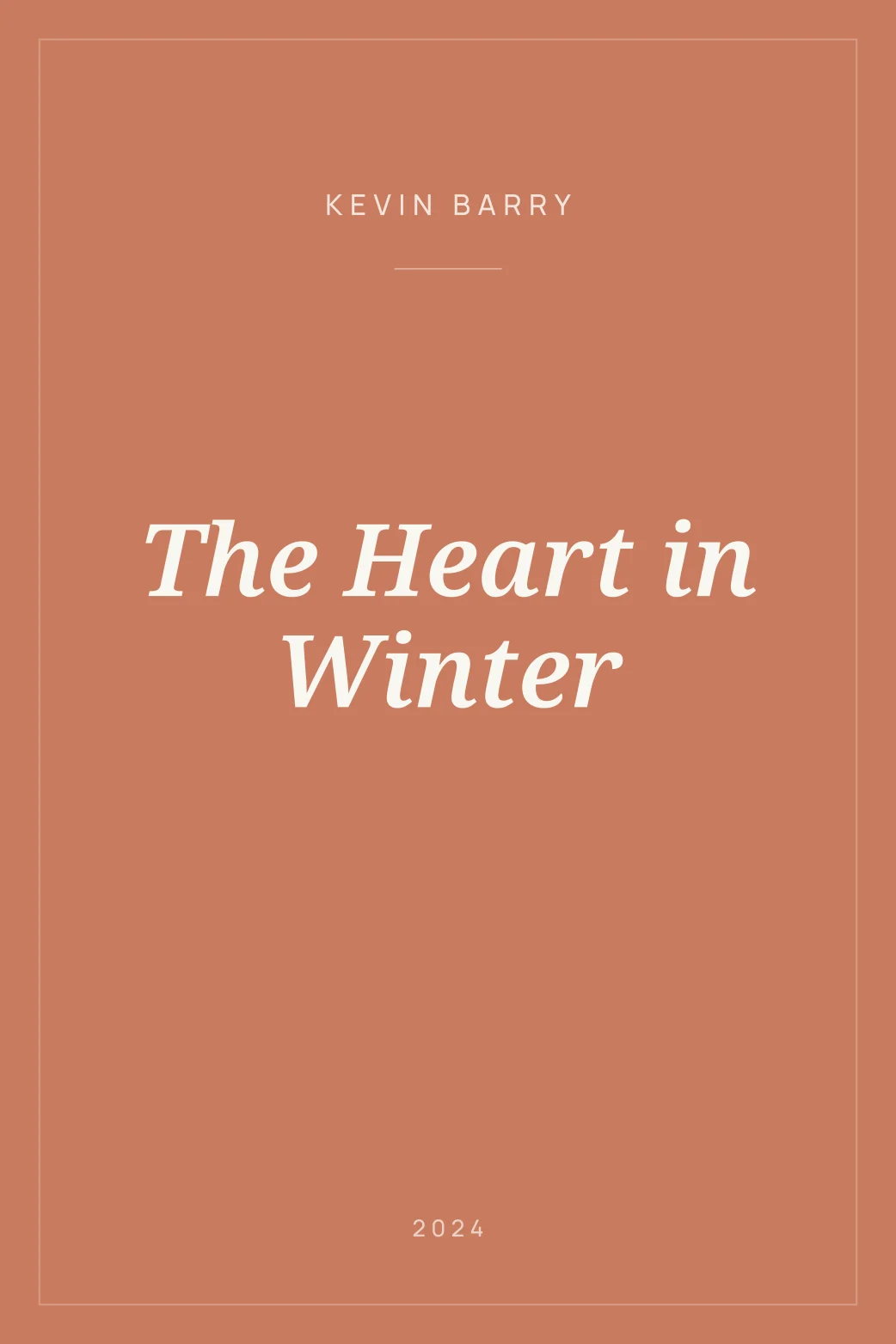 Portada de The Heart in Winter