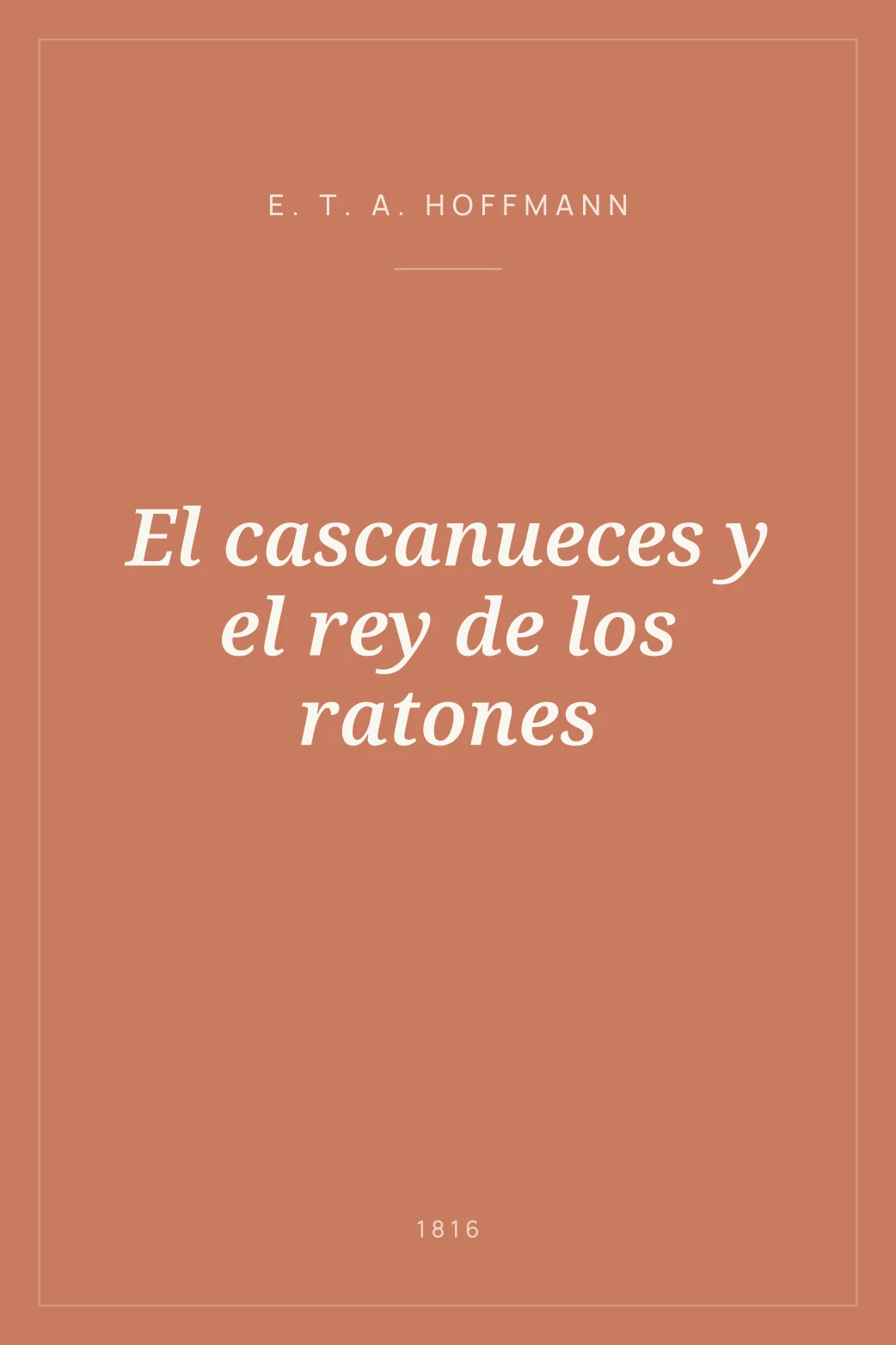 Portada de El cascanueces y el rey de los ratones