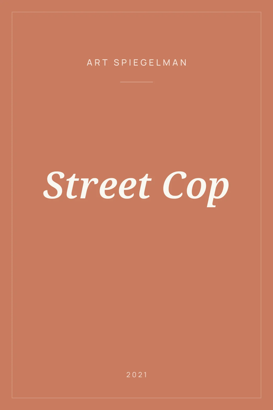 Portada de Street Cop