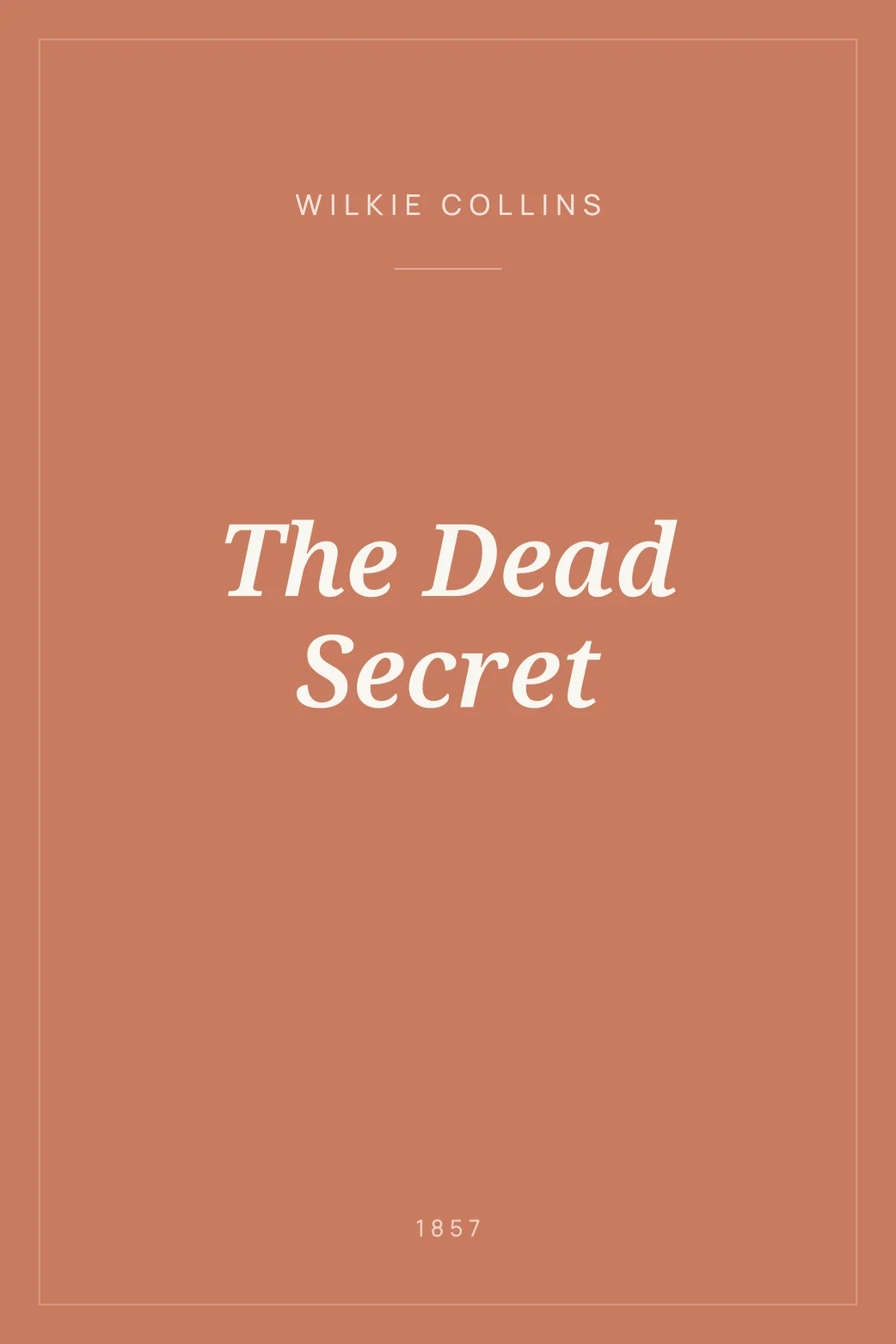Portada de The Dead Secret