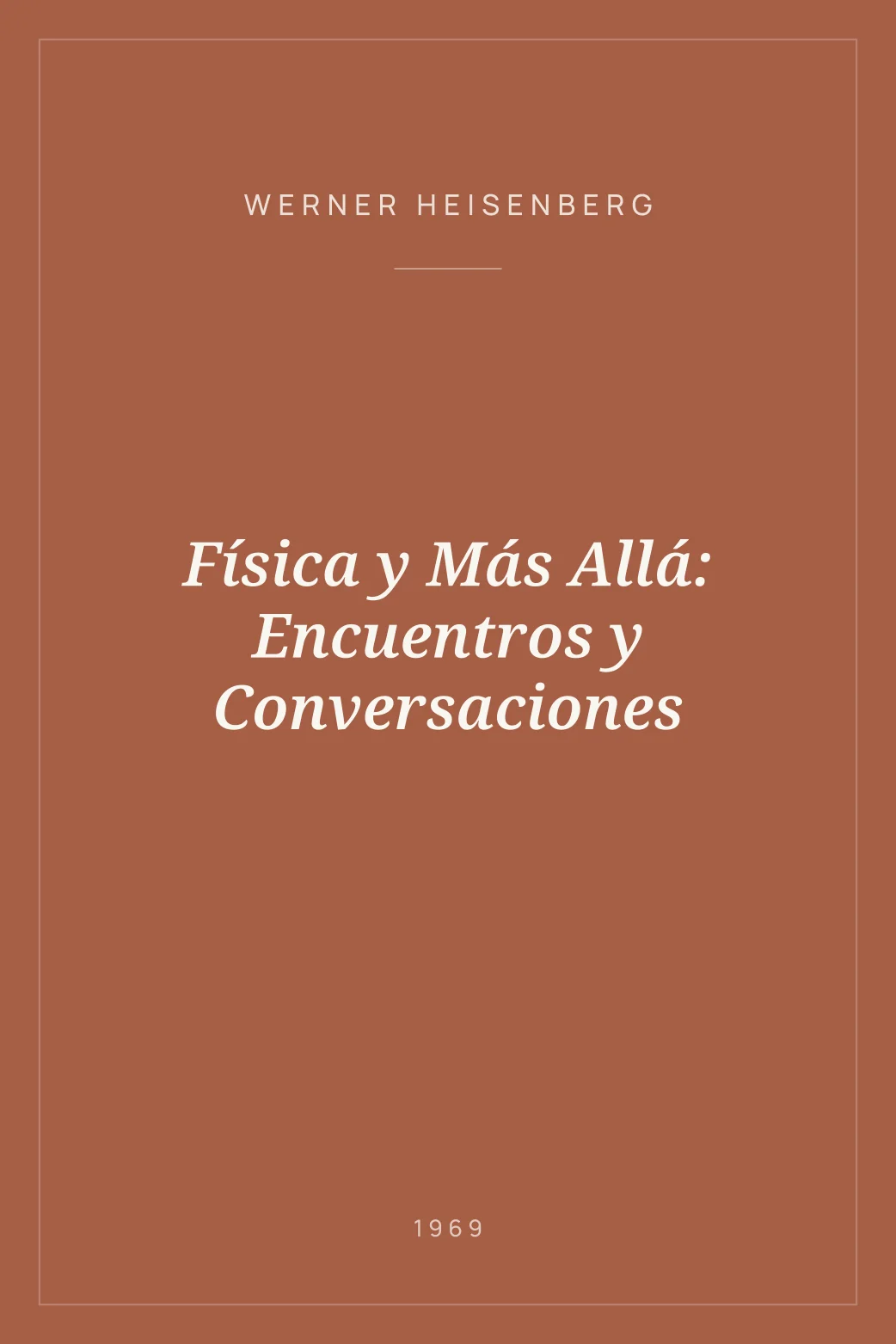 Portada de Física y Más Allá: Encuentros y Conversaciones