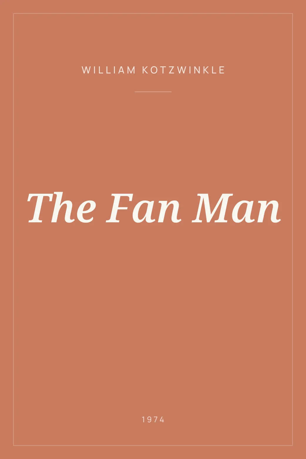 Portada de The Fan Man