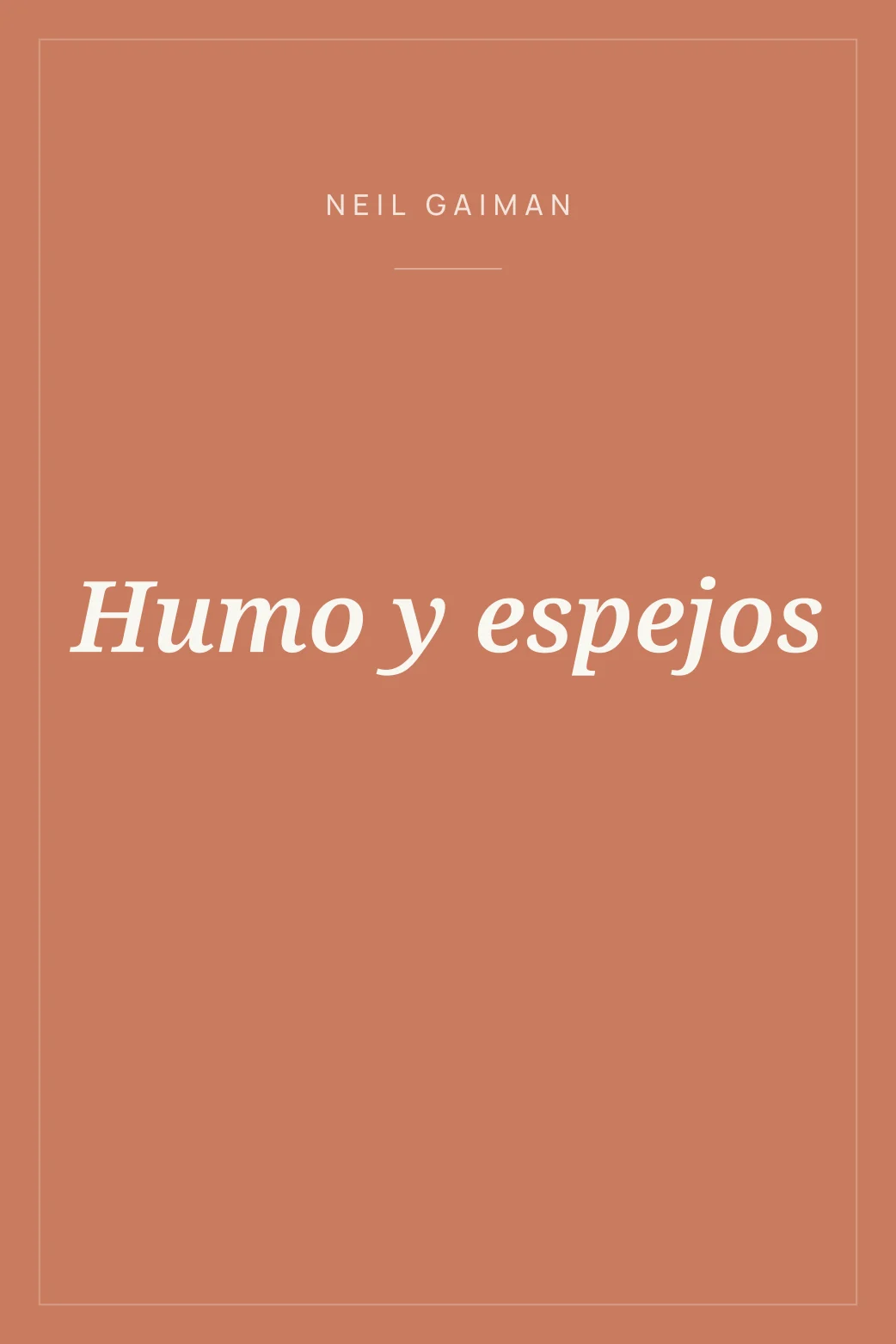 Portada de Humo y espejos