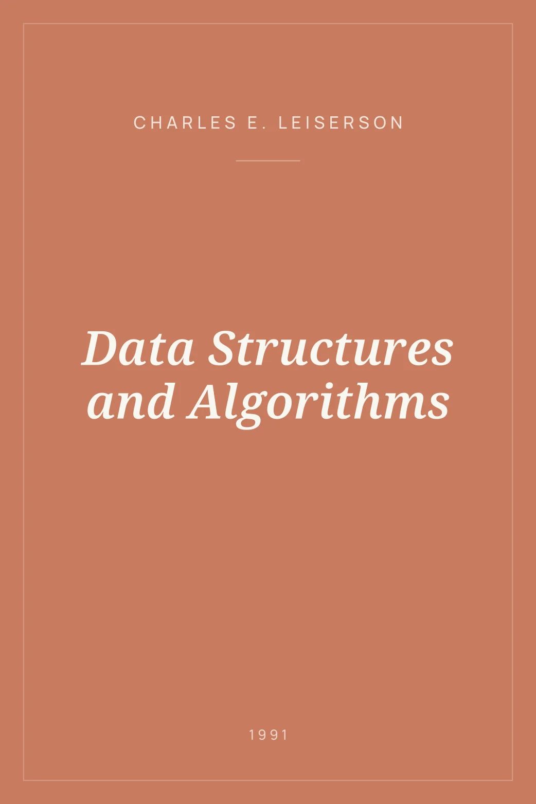 Portada de Data Structures and Algorithms
