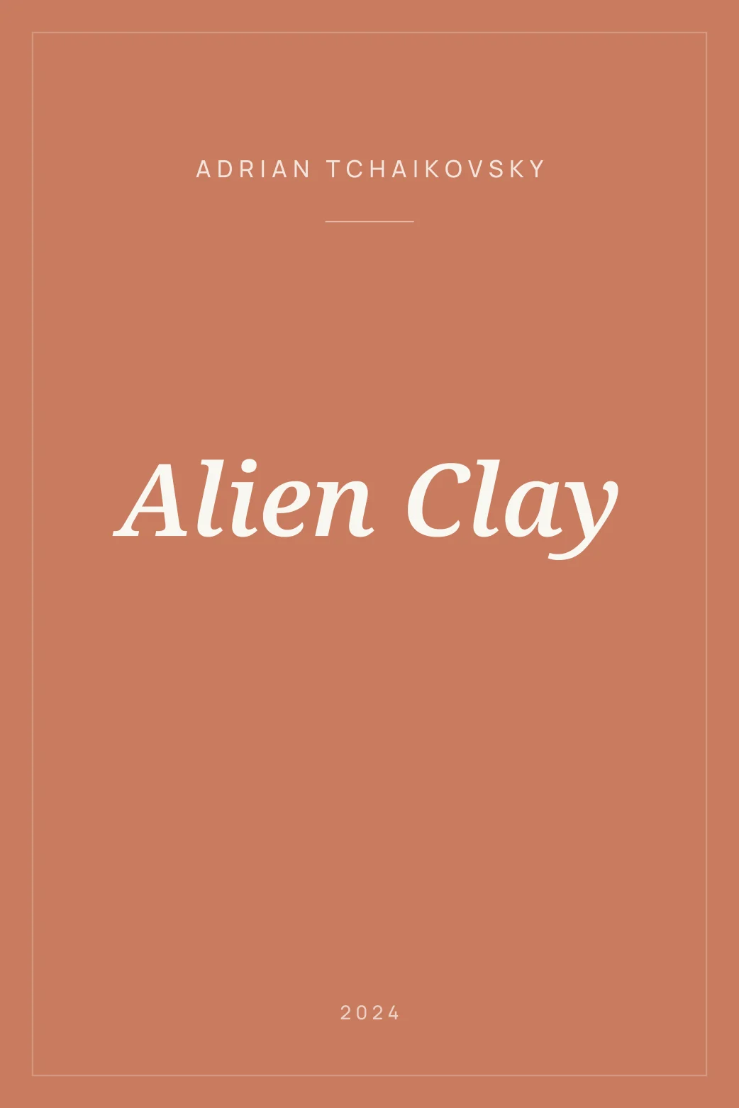 Portada de Alien Clay