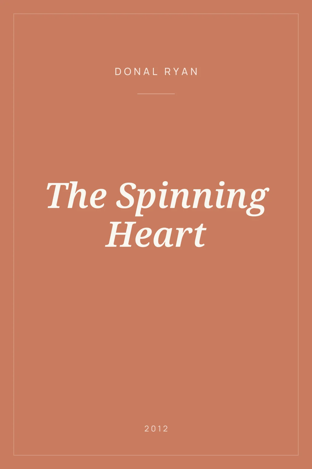 Portada de The Spinning Heart