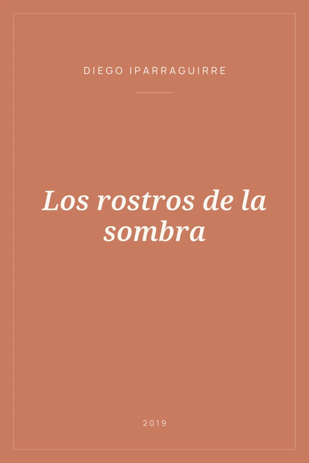 Portada de Los rostros de la sombra