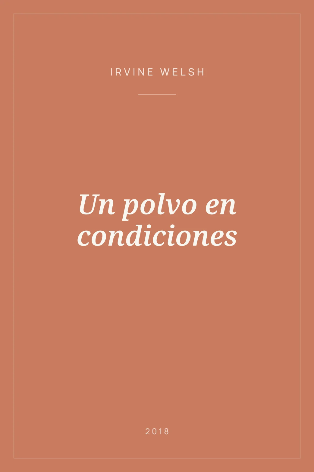 Portada de Un polvo en condiciones