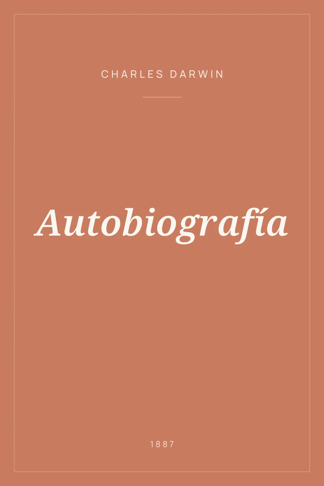 Portada de Autobiografía