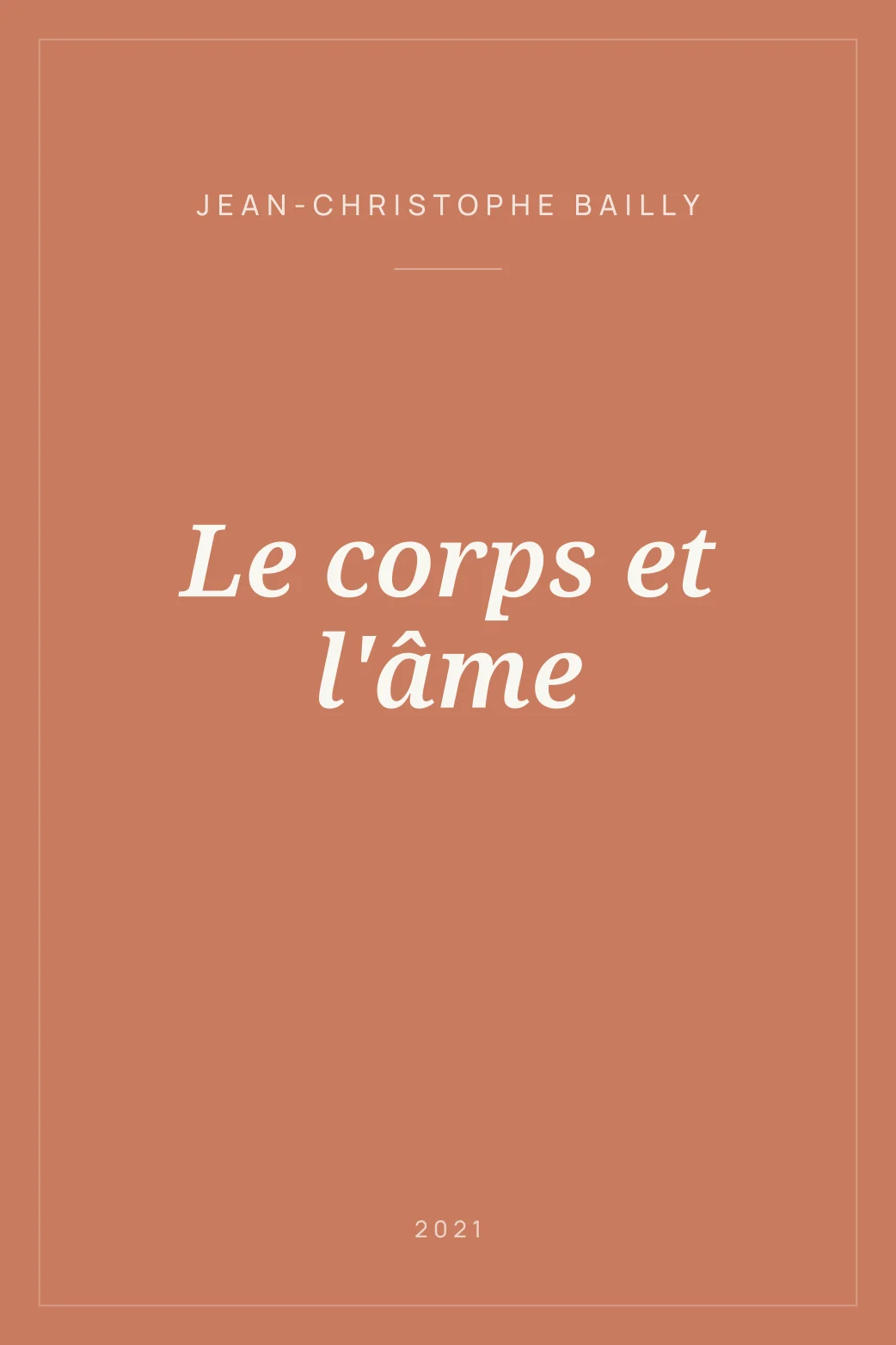 Portada de Le corps et l'âme