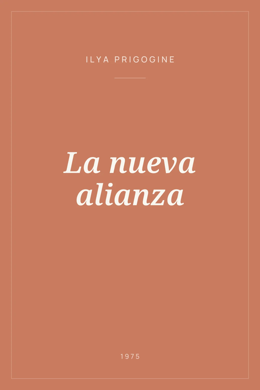 Portada de La nueva alianza