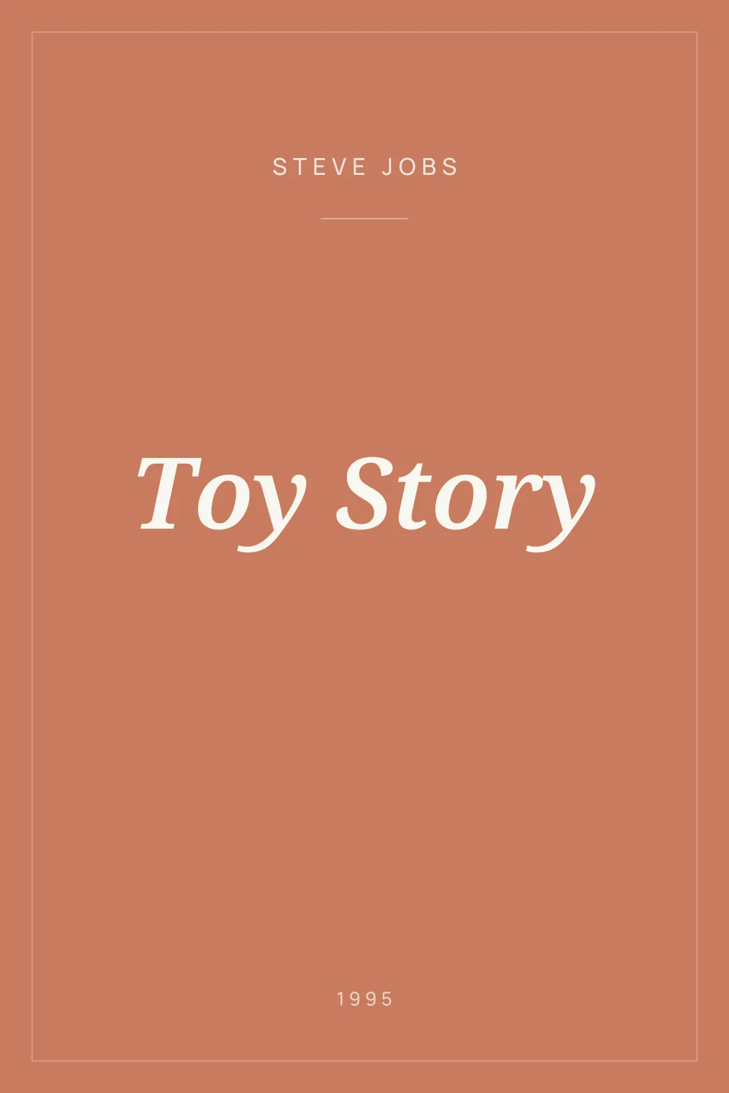 Portada de Toy Story
