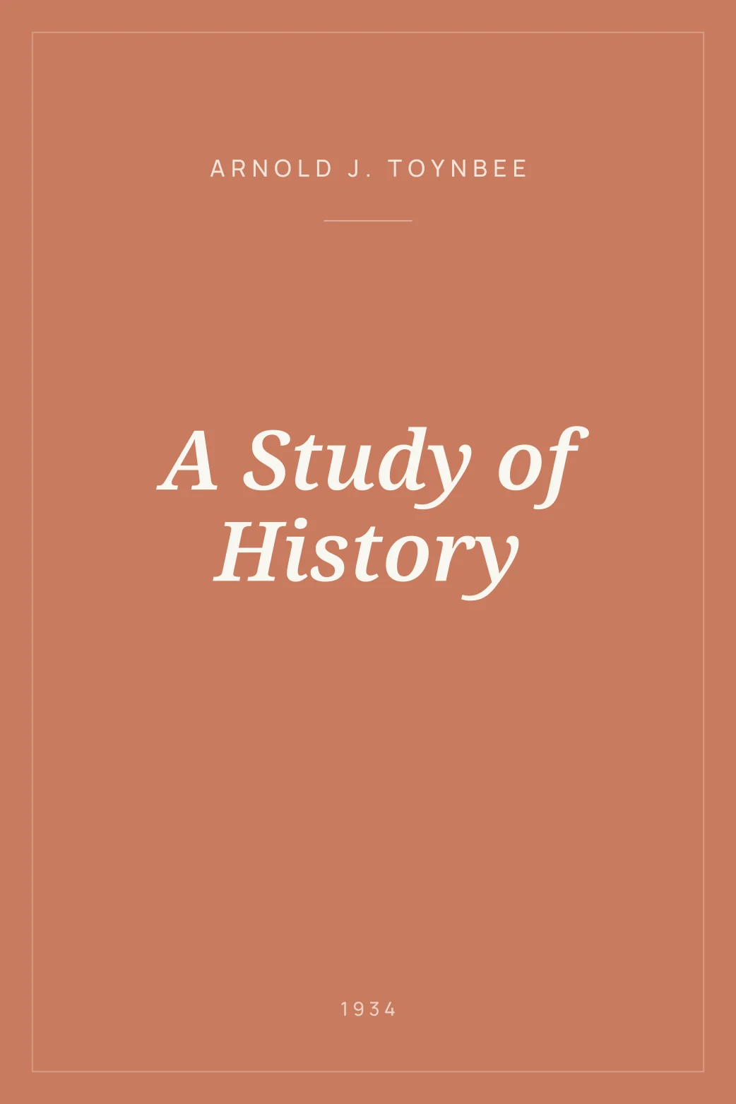 Portada de A Study of History