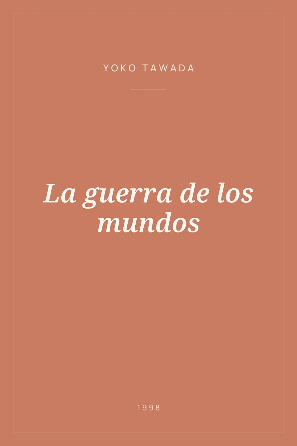 Portada de La guerra de los mundos