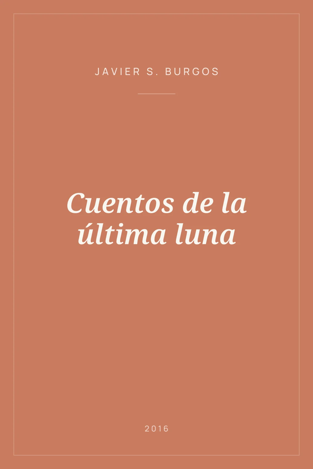 Portada de Cuentos de la última luna