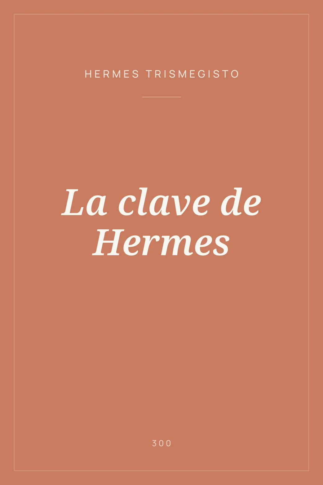 Portada de La clave de Hermes