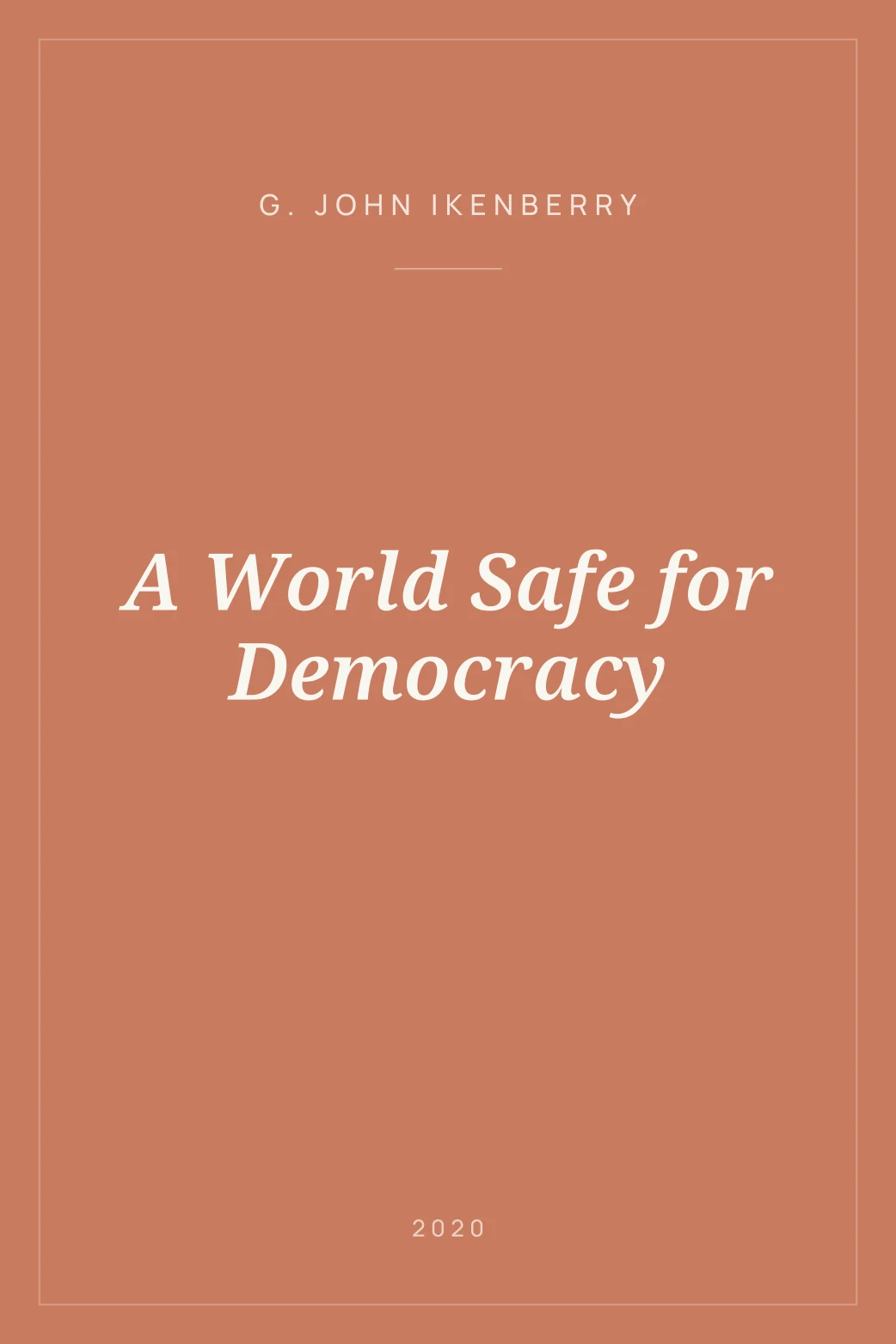 Portada de A World Safe for Democracy
