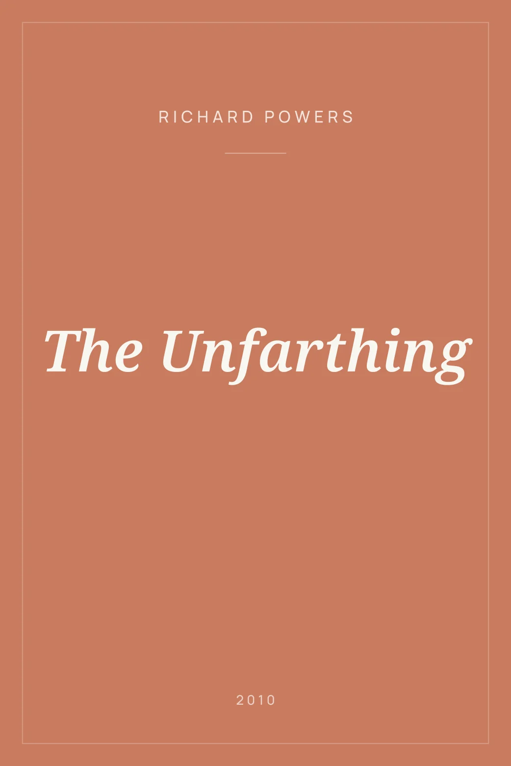 Portada de The Unfarthing